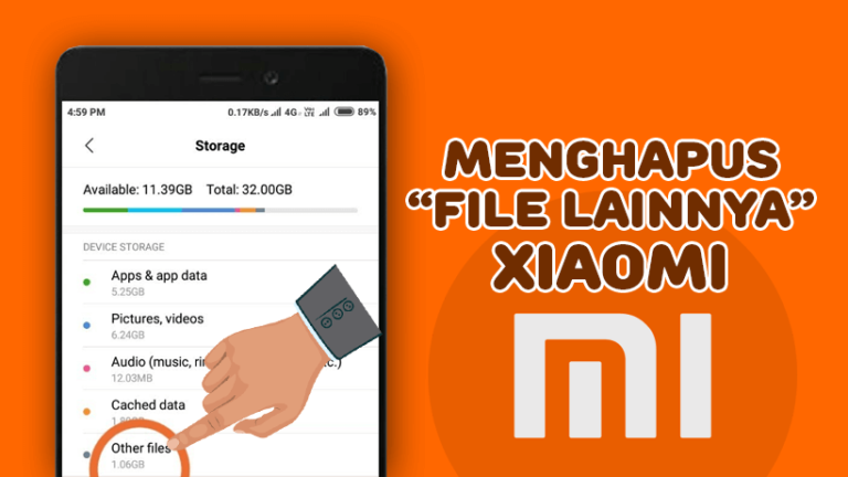 Cara Hapus File Lainnya di Xiaomi